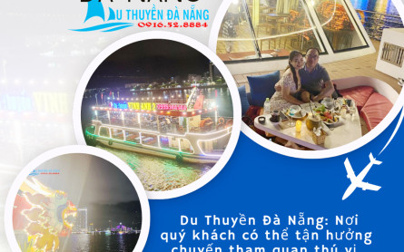 Du ngoạn sông Hàn: Khám phá Đà Nẵng về đêm lung linh với giá vé “hạt dẻ”!