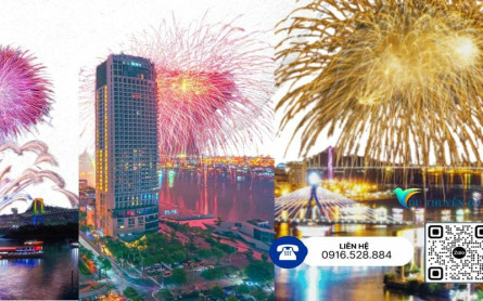 “Tọa độ vàng” ngắm pháo hoa Đà Nẵng 2025: Lựa chọn “ghế VIP” cho đêm hội rực rỡ!