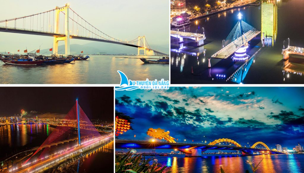 “Tứ Đại Mĩ Kiều” bắt qua sông Hàn Thành Phố Đà Nẵng